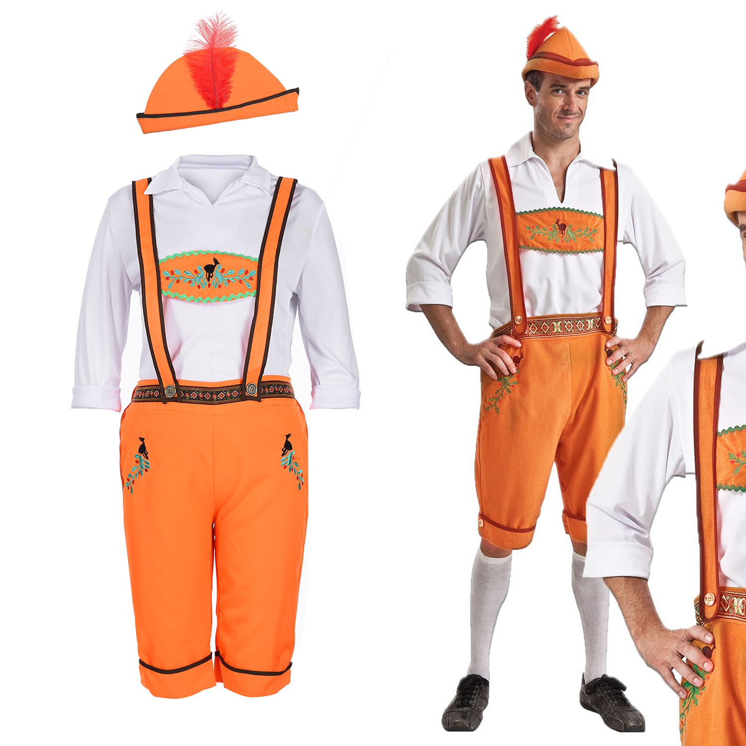 F1660 Cosplay Oktoberfest Men Costume